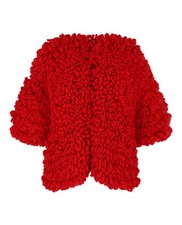 Gucci Womens Chunky Chenille Yarn Jacket