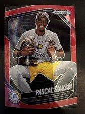 2024-25 Panini Prizm Black - Pascal Siakam Red Wave - Pacers 