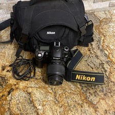 Nikon D80 DSLR Camera with AF-S DX 18-55MM f/3.5-5.6 G ED VR Error Code Parts
