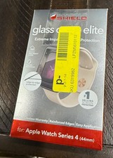 ZAGG Glass Curve Elite Screen Protector for Apple Watch Series 4 44mm NEW