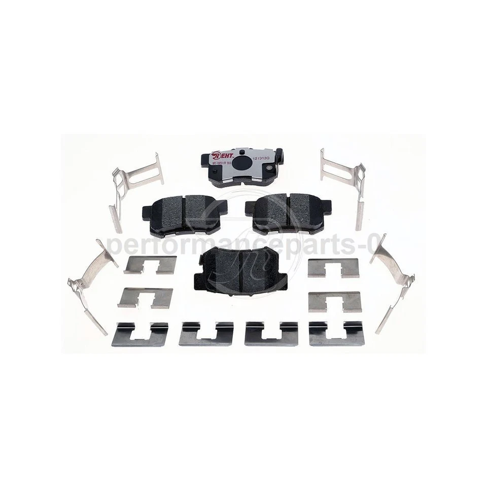 Комплект передних задних дисковых тормозных колодок дисковый тормоз ротор для Honda Civic 2002-2003 - Изображение 4 из 4