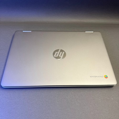 HP Chromebook x360 14" FHD Touch – Celeron N4120, 4GB RAM, 64GB eMMC – Argento - 第 2/8 張圖片