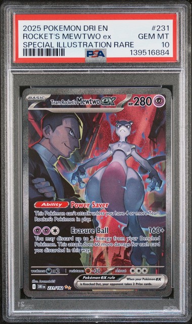 Team Rocket's Mewtwo ex #231 (Destined Rivals (2025))