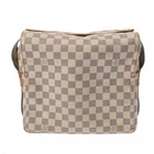 LOUIS VUITTON Damier Azur Naviglio White/Blanc N51189 800000130189000