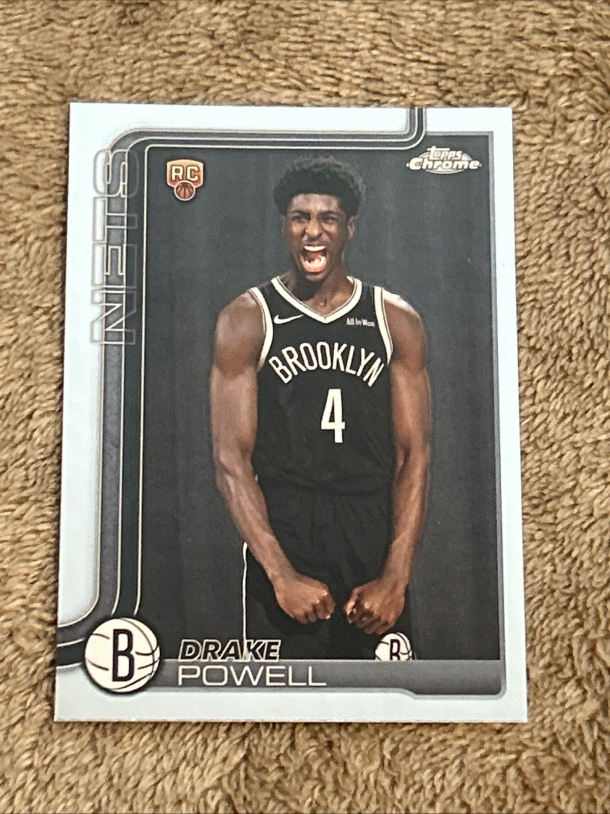 2025-26 Topps Chrome - Image Variation Drake Powell #272 (RC)