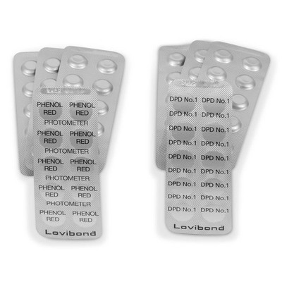 Chlor / PH Testtabletten MEGA Refill Pack für SCUBA II, PoolLab, 9 in 1 DPD 1