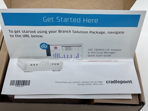 Cradlepoint CBA850 Adaptateur de branche 4G LTE modem modulaire large bande blanc - S4A452A - Photo 12/15