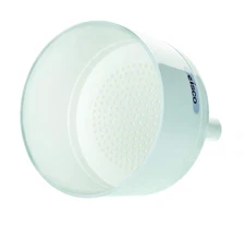 EISCO Buchner Funnel, 13cm I.D. - Polypropylene, 2 Parts - Designed for White 