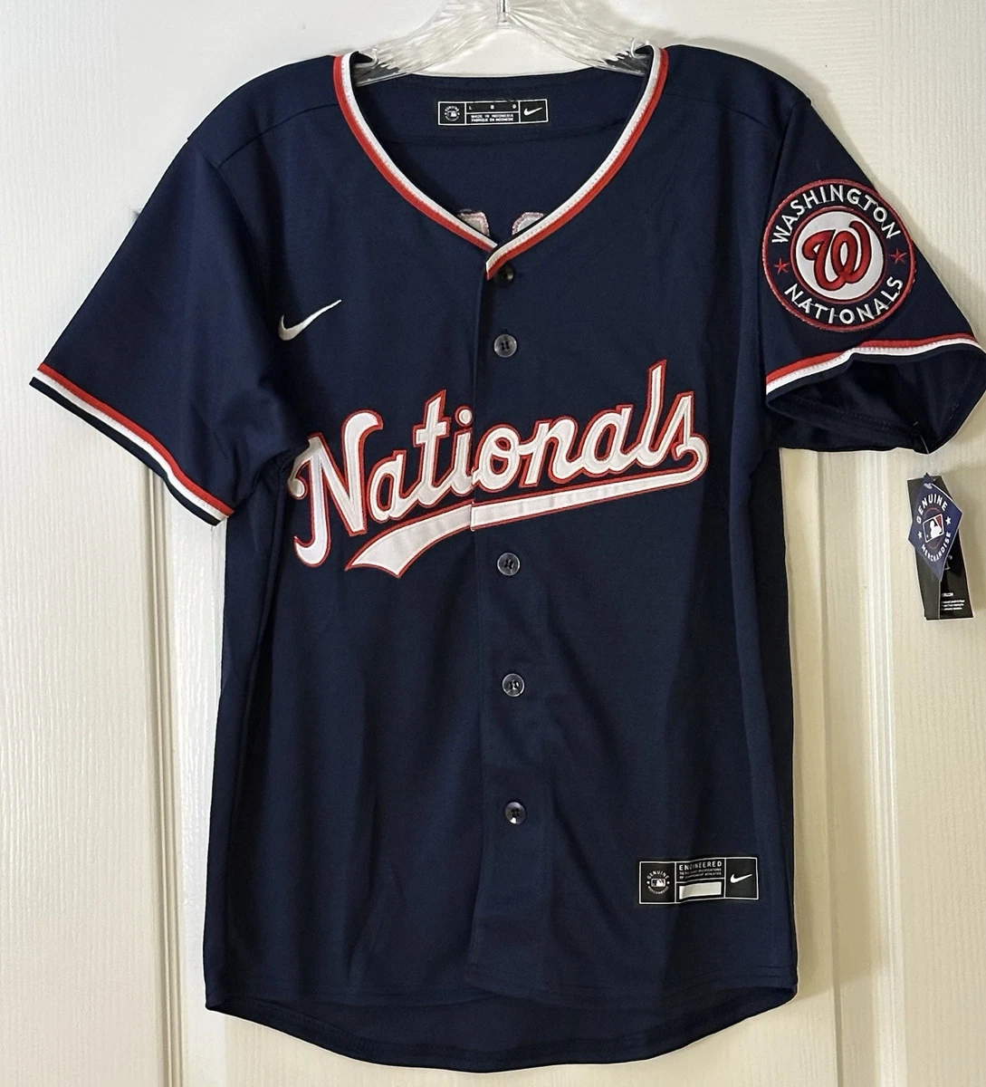 Washington Nationals 20 Year Batting Cage 1/4 Zip Jersey