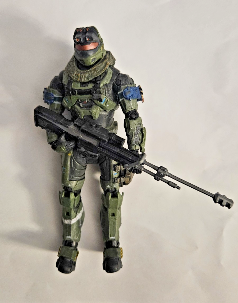 マクファーレントイズ ハローリーチシリーズ3 ジュンノーブルシックス 6 McFarlane Toys Halo Reach Series 3 Jun Noble Six 6 Action Figure