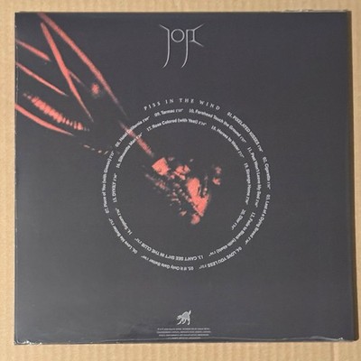 SIGNED Joji - Piss in the Wind Ruby White Mist Vinyl LP IN HAND