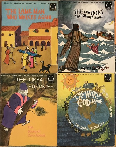 10 Quality religious books for Children (Arch books PB 1960's) - Picture 2 of 12