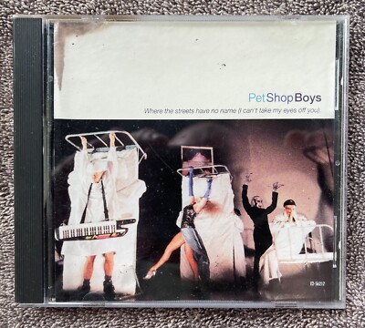 PET SHOP BOYS 1991 CD Where the streets have no name I cant take my eyes off you