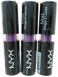 Details About 3 Nyx Matte Lipstick New Sealed Mls36 Zen Orchid