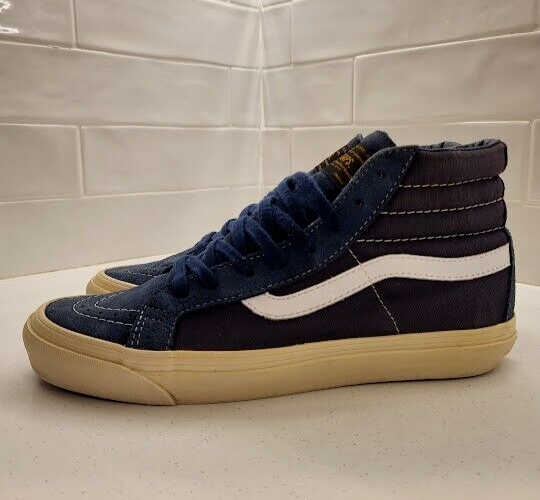 2013 Vans Vault X WTAPS SK8 Hi OG Navy White Mens Size 9 Defcon
