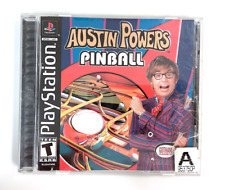 Austin Powers Pinball (Sony PlayStation 1) PS1 complete CIB Video Game