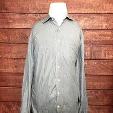 Peter Millar Mens Shirts L/S Plaids Checks Multicolor Blue Brown White Size XL