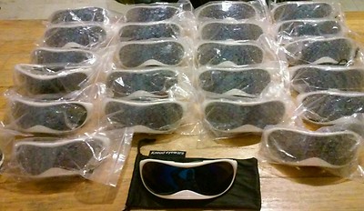 Kneud Face Glove White Sunglasses shield futuristic modern Cool Unique Bike Rare