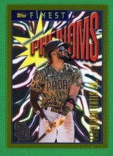 2023 Topps Finest Flashbacks Phenoms Gold Rare #155 FERNANDO TATIS JR. SP