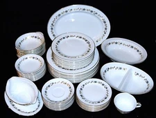Vintage Noritake "Goldvine" #6444 Fine China Dinnerware