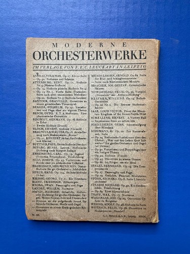 Schelling - A Victory Ball - Leipzig Miniature Study Score PB - Picture 2 of 5