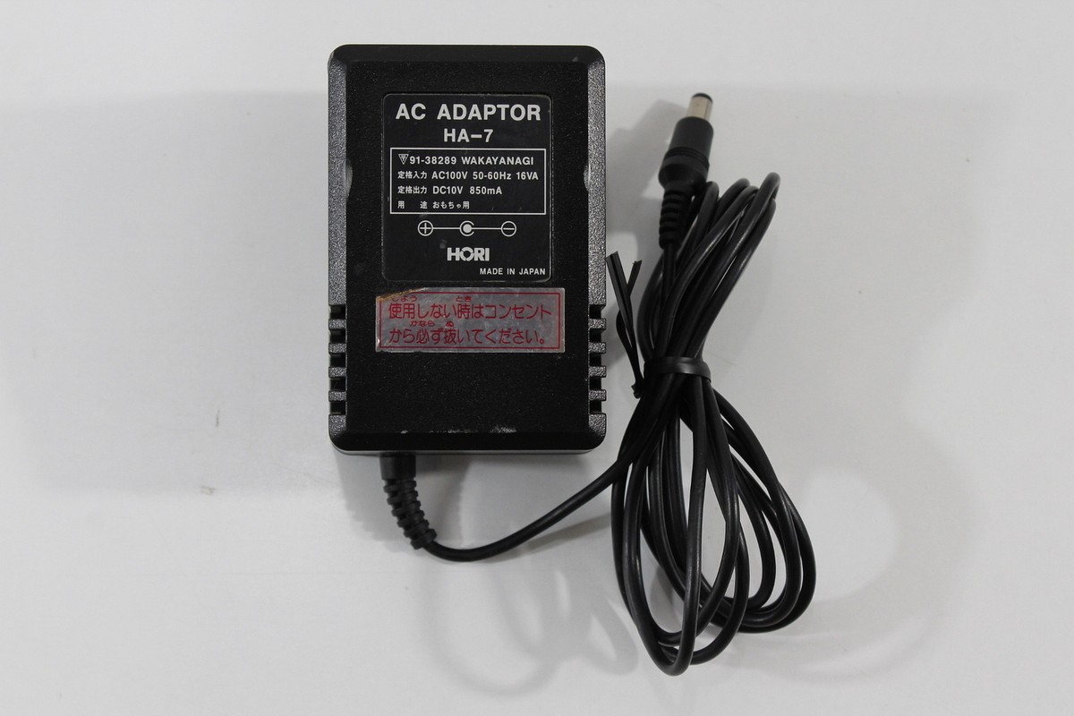 HORI Nintendo Super Famicom Power Supply AC Adapter HA-7 OEM SFC 
