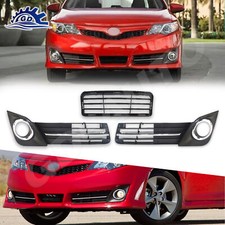 For 2012 2013 2014 Toyota Camry Se Front Bumper Lower Grill Fog Light Cover Set For 2012 2013 2014 Toyota Camry Se Front Bumper Lower Grill Fog Light Cover Set