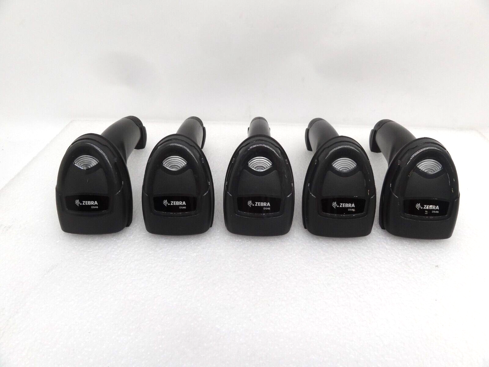 LOT OF 5 ZEBRA DS4608 Barcode Scanner DS46 Gray DS4608SR00007ZZWW T9