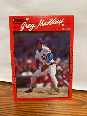Greg Maddux 1990 Donruss Baseball Card Karte