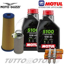 Tagliando MOTO GUZZI V35 Imola 350 1979-1983 / Olio Motul 5100 10W40 + Filtri