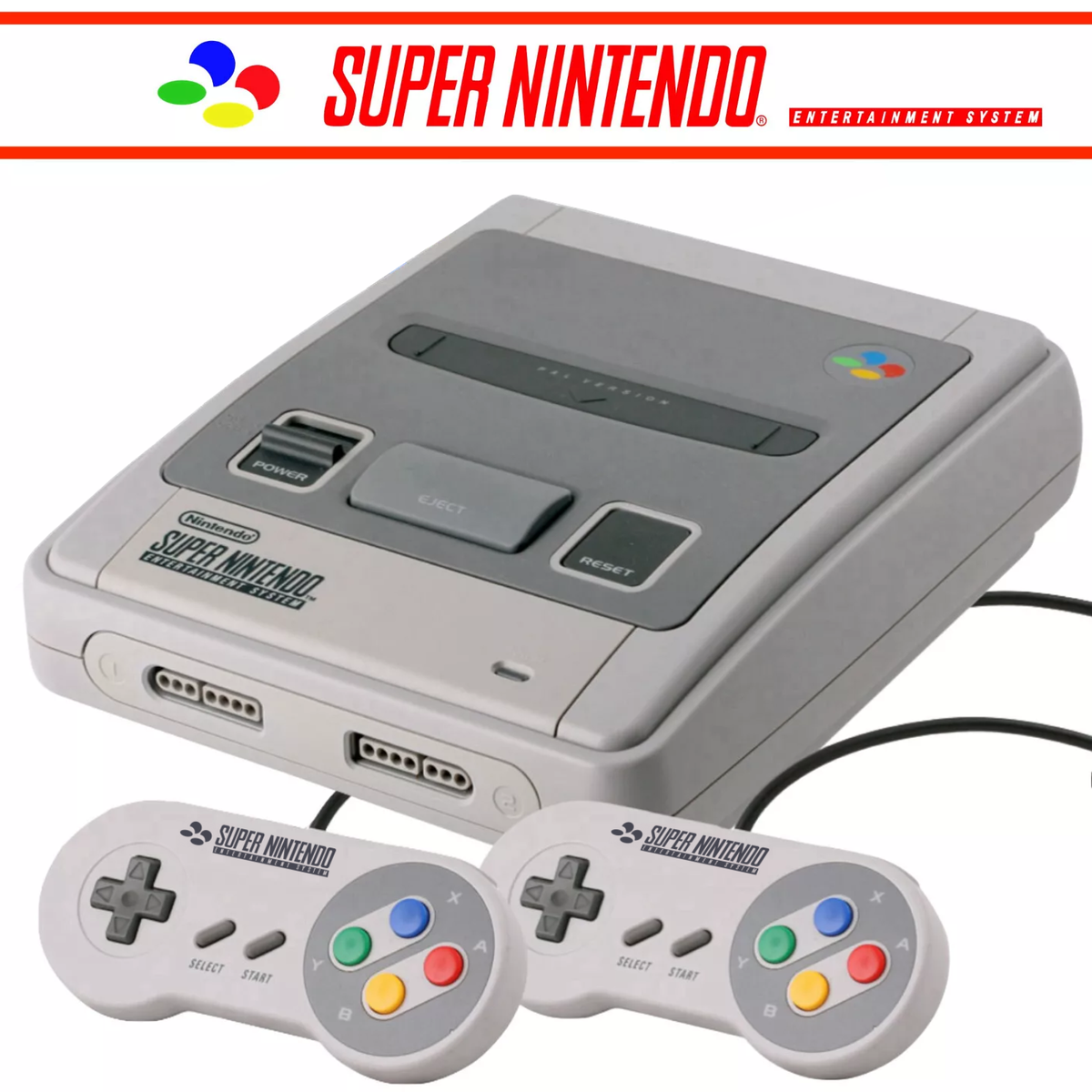 Pal Snes Mini Pal Super Nintendo Entertainment System Stores Buy