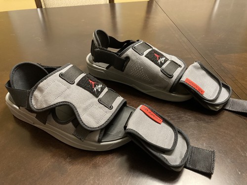 New Nike Air Jordan LS Smoke Gray Slide 