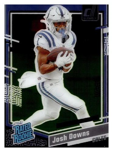 2023 Panini Clearly Donruss Josh Downs #71