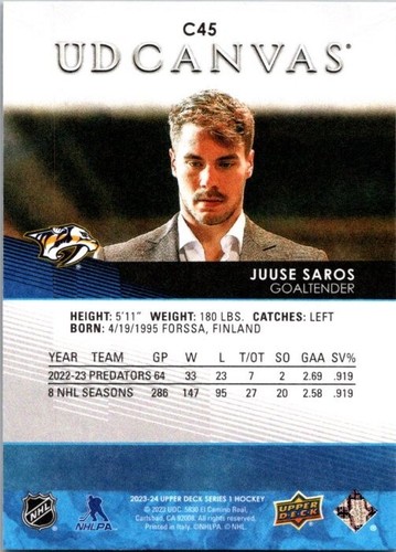 2023-24 Upper Deck Series 1 & 2 UD Canvas --- U-Pick --- Complete Your Set - Picture 31 of 59