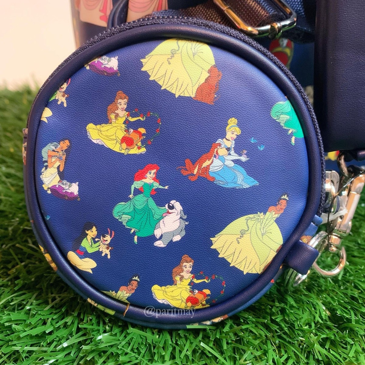 Loungefly Disney Princess Dogs Allover Print Mini Backpack  display picture 1