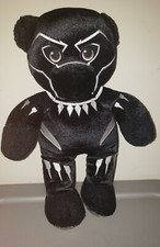 Build A Bear Black Panther Marvel Avengers Plush Stuffed Bear