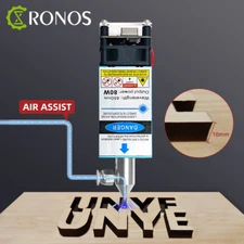 80W Laser Cutter Module Head with Air Assist for CNC Engraving Cutting Machine