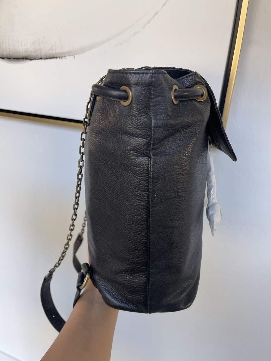 FRYE Jade Studded Boho Chain Leather Bag/Backpack | eBay display picture 3