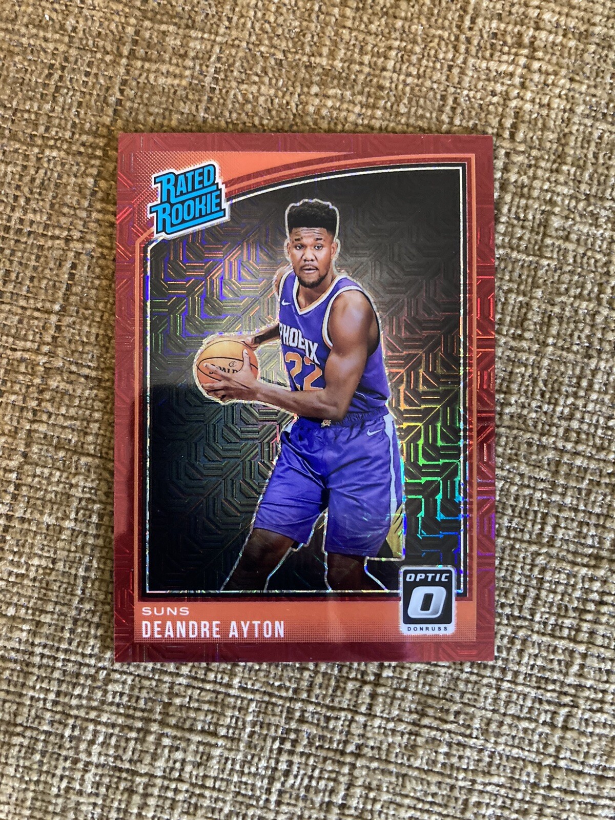 2018-19 Donruss Optic #157 DeAndre Ayton Rated Rookie Choice Red /88 RC