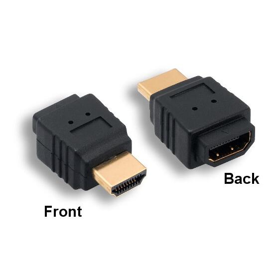 KNTK HDMI Male/Female Adapter Coupler for TV PC Monitor Projector Game Console