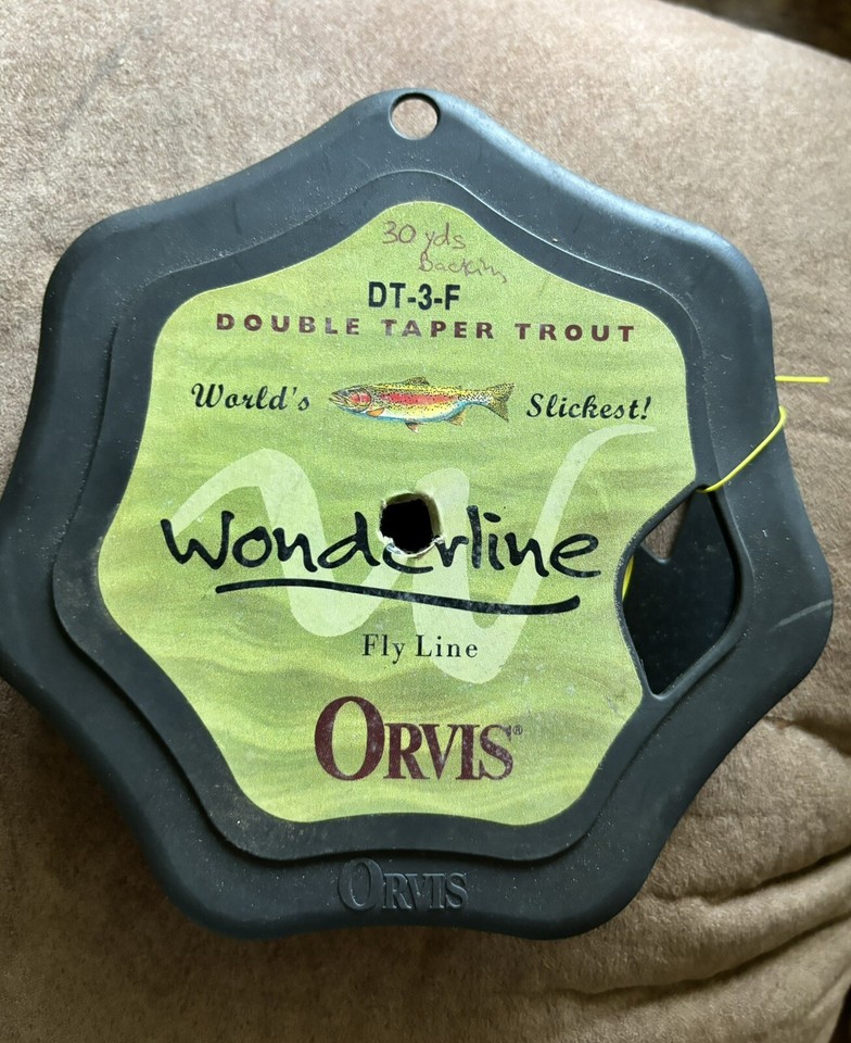 3 Spools Fishing Line. 2 Spools Orvis. 1 Spool LL Bean. Orvis