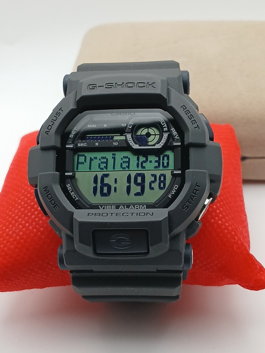 Casio G-Shock Digital Black Resin Strap Men Watch GD-350-8DR-P | eBay