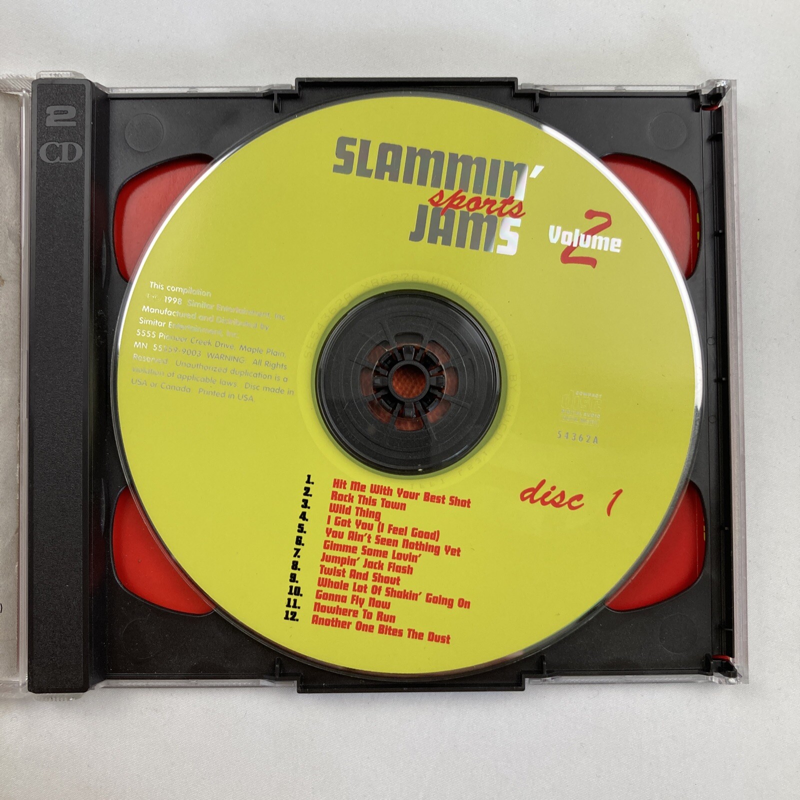 Ultimate Sports Jams, Vol. 2 by The Pioneer Creek Gang (CD, Jul-1998, 2...