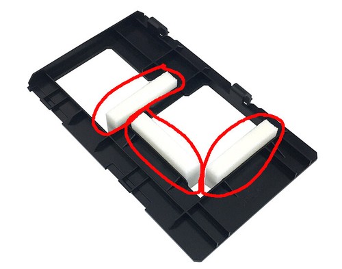 Almohadilla de tapa 4 piezas para esponja Mimaki JV150 / CJV150 / CJV300 - Imagen 6 de 7