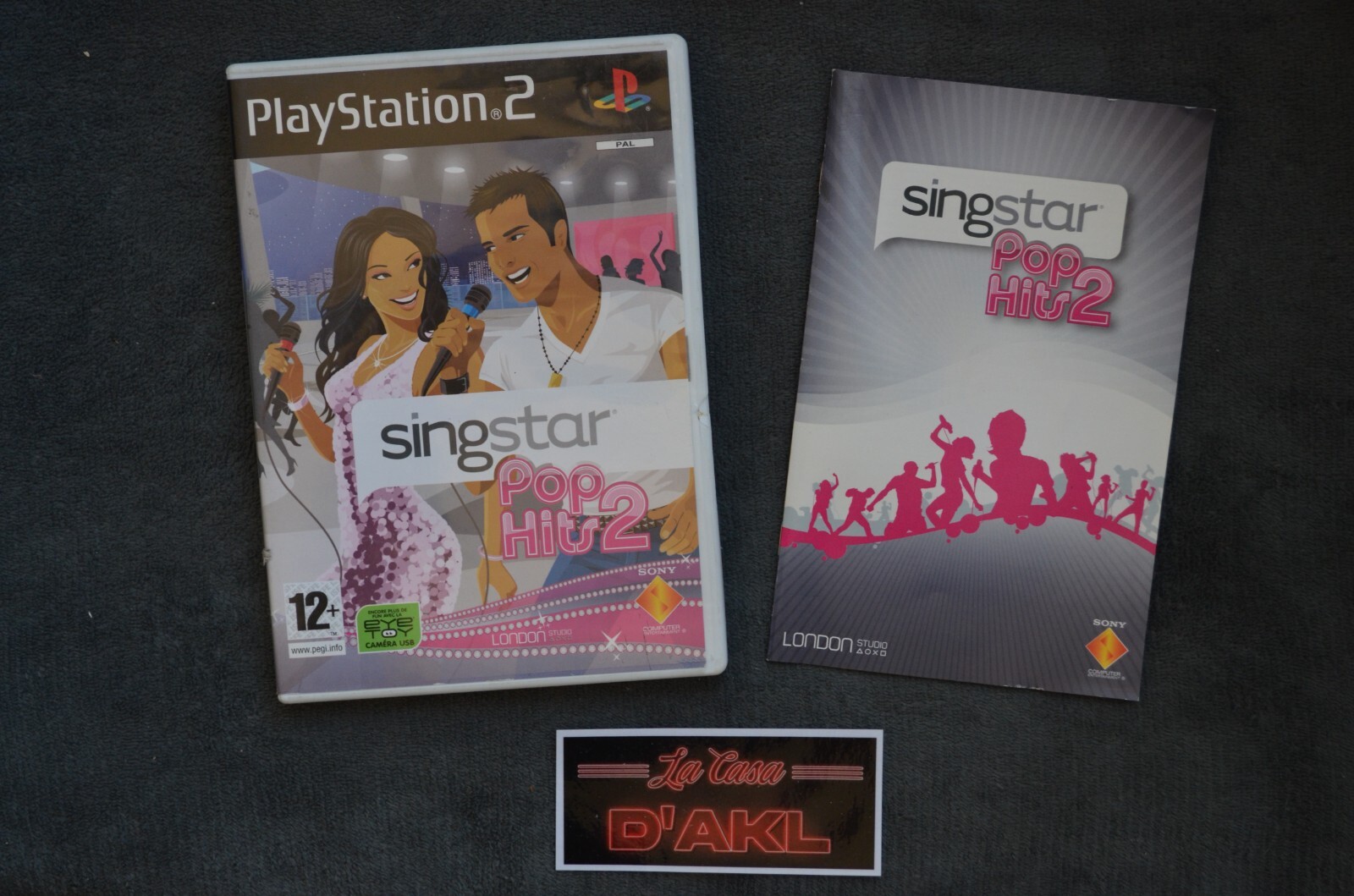 Singstar Pop Hits 2 complet Playstation 2 - PS2 FR TTBE