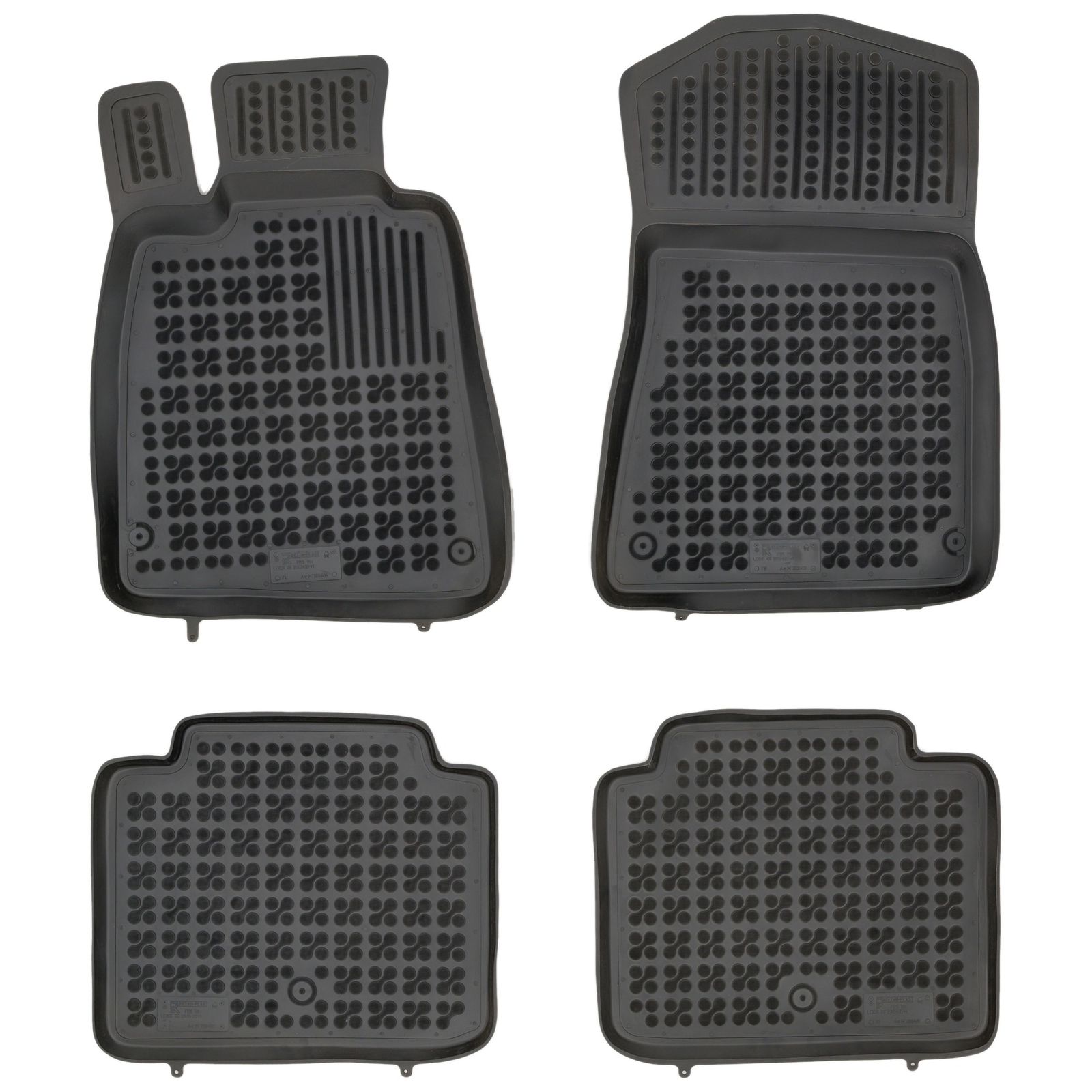 Tapis de sol en caoutchouc Rezaw-Plast anti-odeur pour Lexus GS III protection moquette