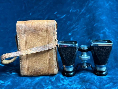 Vintage 3x10 Ofuna binoculars theater opera glasses with case "Occupied Japan" - Picture 5 of 17