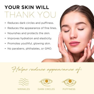 AZURE 24K Gold & Retinol Anti Aging Under Eye Patches - Firming, Restoring & Dee
