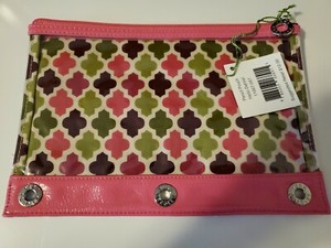 NWT Vera Bradley Pencil Pouch....these Are Great For So Many Things, Hello Dalia