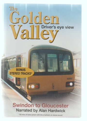 The Golden Valley (DVD) Railway DVD ~ Cab Ride ~ Drivers Eye View ~ Video 125  